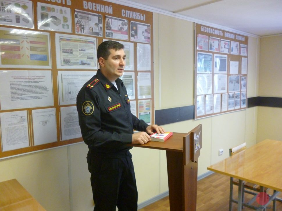 Военные следователи в Мурманской области провели мероприятия по профилактике суицидов среди военнослужащих по призыву